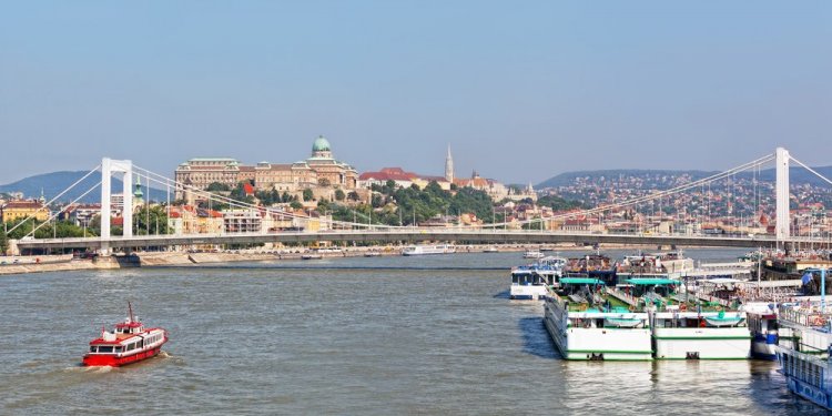 The Danube River, Budapest