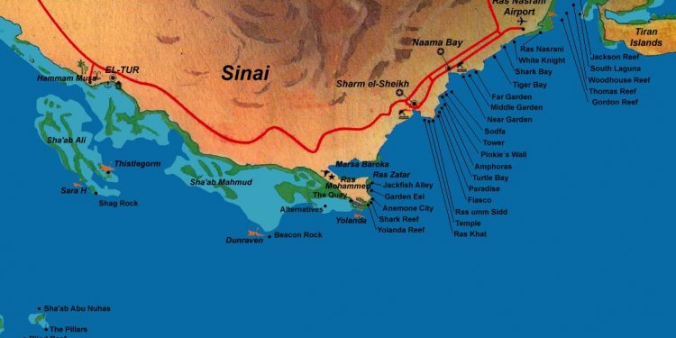 Where is Sharm El Sheikh Map?