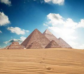 Egyptian Pyramids in Giza