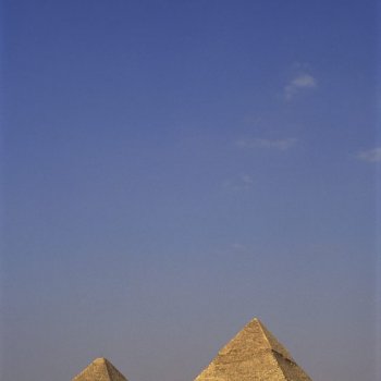 Egypt's pyramids have drawn generations of tourists.