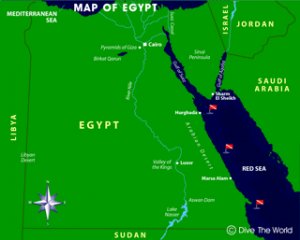 Map of Egypt (click to expand in a screen)