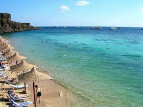 Naama Bay seashore Sharm el Sheikh