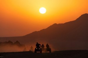 Quad bikes at Sharm el Sheikh