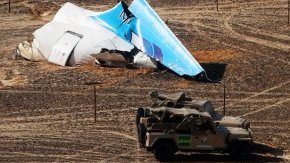 your website in which a Russian plane damaged in Egypt's Sinai