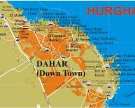 Hurghada Egypt Map