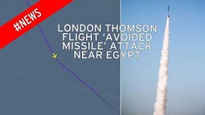 Video thumbnail, Moment Thomson flight 'avoided missile attack near Egypt'