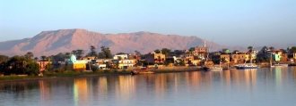 where you should enter Egypt - Nile River